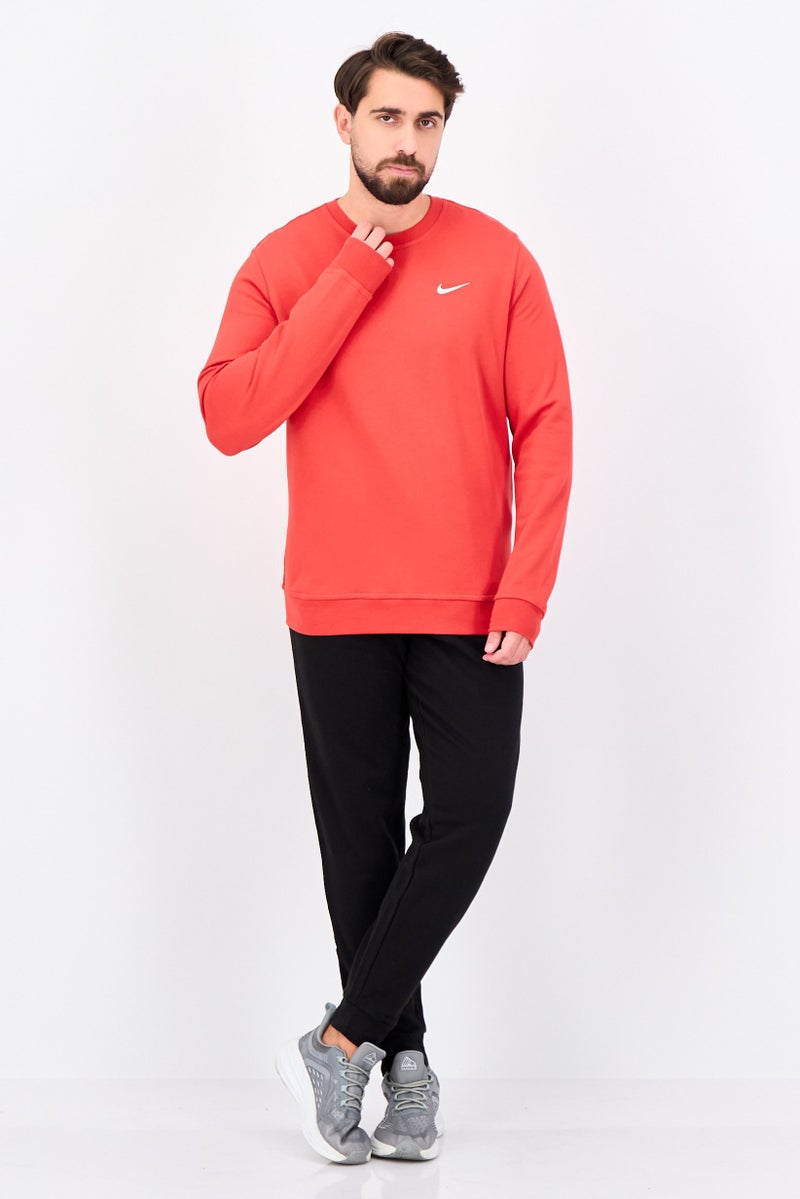 Nike Men Sportswear Fit Long Sleeve Outdoor Sweatshirt, Red - Image 3
