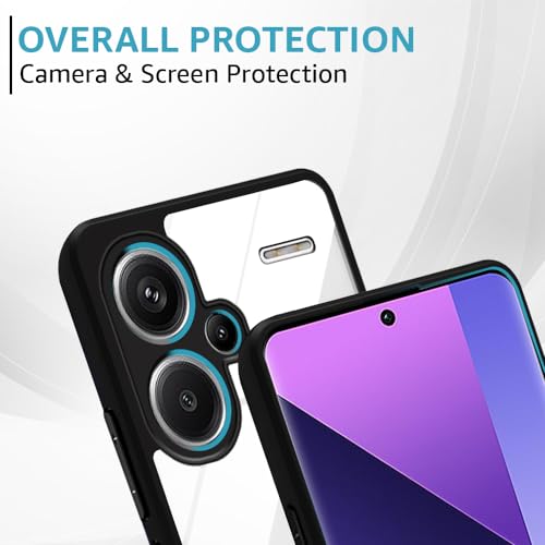Winble Back Case Cover for Redmi Note 13 Pro Plus 5G Back Cover Camera Guard Acrylic Clear Protective Back Cover for Redmi Note 13 Pro Plus 5G - Image 3