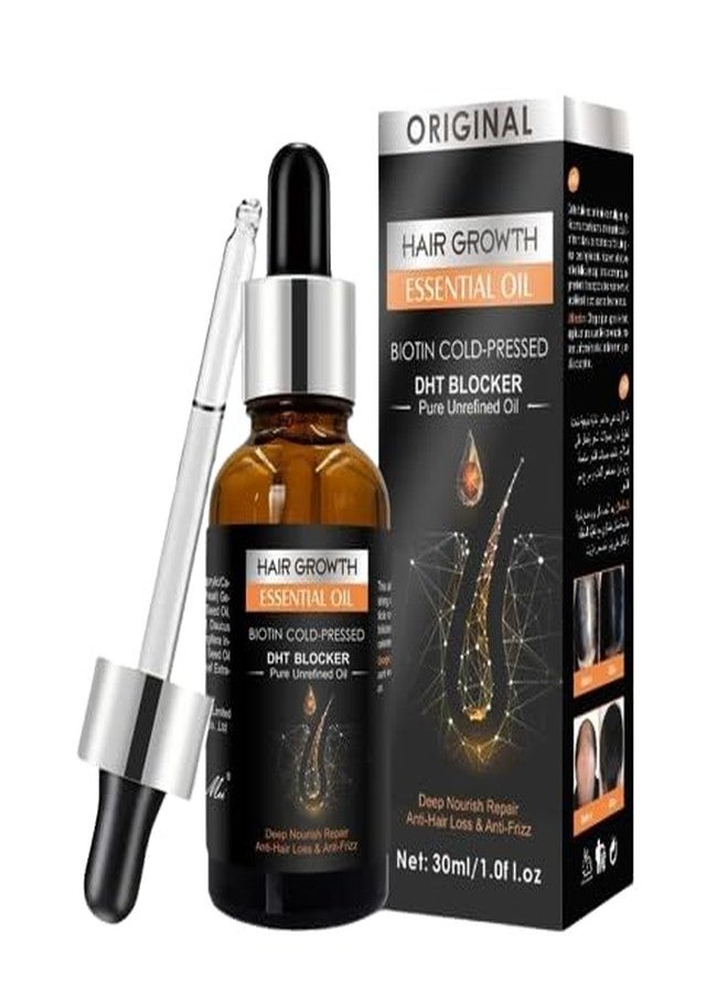 HAMITOR Rosemary Mint Scalp & Hair Strengthening Oil With Biotin & Essential Oils Nourishing Treatment for Split Ends and Dry Scalp for All Hair Types 2-Fluid Ounces HAIR GROW OIL 2 - Image 1