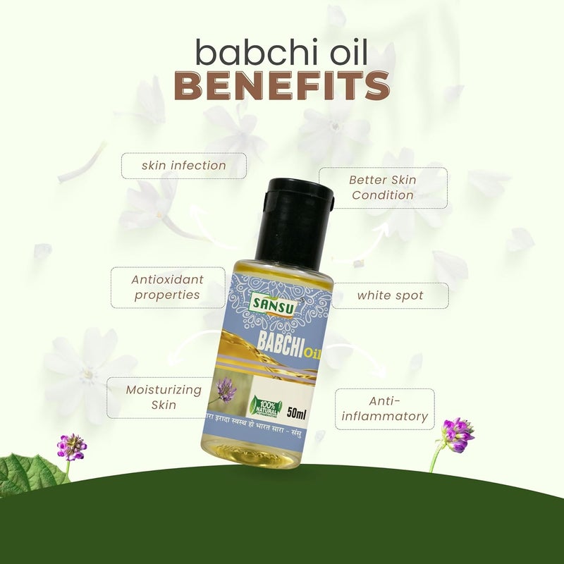 Sansu Babchi Oil 50ml Pack of 3 - Image 3