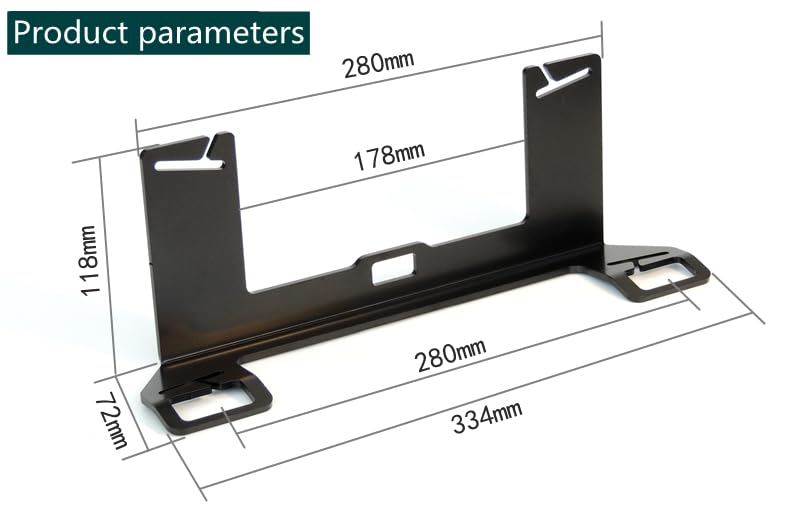 LPFIDI Universal Fit Safety Car Child Seat Mount Bracket Child Seat Restraint Anchor Mounting Kit - Image 1