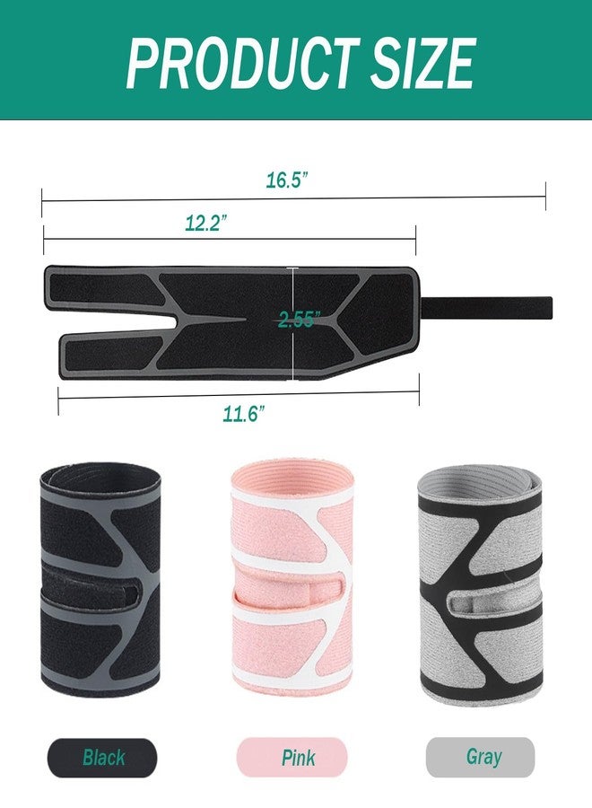 FVVWVV 2 Pack Wrist Brace for Right & Left Hand, Ultra-Thin Compression Wrist Band Adjustable Wrist Wrap for Tendonitis, Arthritis, Weightlifting, Sports - Image 4