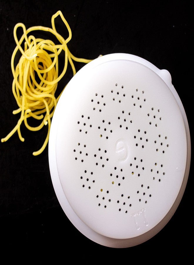 PASTADISC - قرص على شكل معكرونة مناسب لماكينة صنع المعكرونة والنودلز الأوتوماتيكية من فيليبس، ملحق ماكينة صنع المعكرونة من فيليبس، جهاز مطبخ، طقم ملحقات (شعيرية زاوية - نودلز فيتنامية 1.1 مم) - Image 1