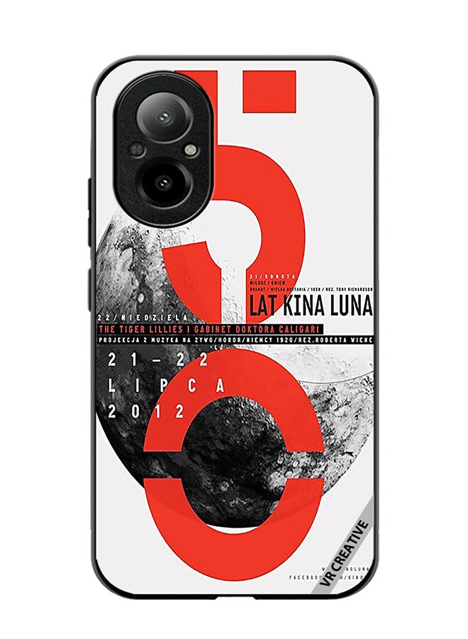 VR CREATIVE Protective Case Cover For Realme C67 4G 50 Kina Luna Design Multicolour - Image 1