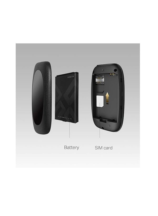 ريبنيو جهاز توجيه متنقل M7200 4G MiFi 4G Cat4 مع 2000 مللي أمبير في الساعة وسرعة 150 ميجابت في الثانية واي فاي إلى 10 أجهزة قابلة للشحن - Image 4