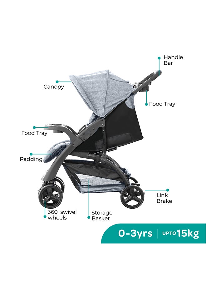 Moon Aria Baby Stroller Travel Gear - Image 2