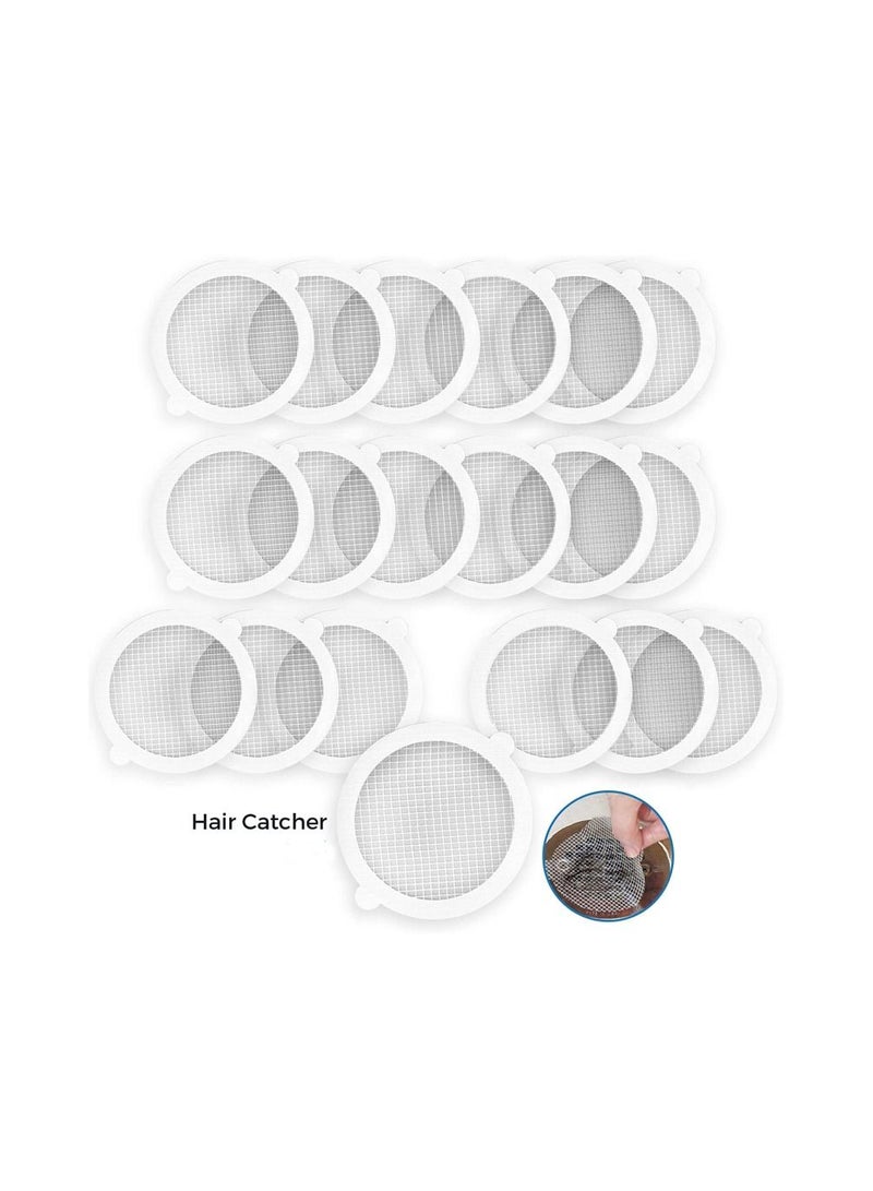 10 pcs Disposable Shower Drain Hair Catcher Cover Bathroom Sewer Sink Drain Hair Strainer Stopper Bathtubs Mesh Filter  - Image 2