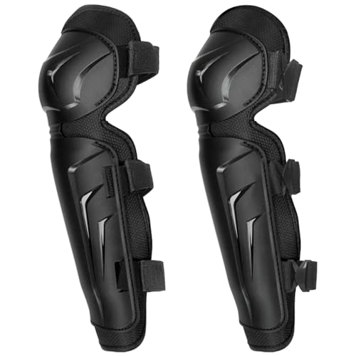 AIDY-PRO Motocross Knee Pads Motorcycle Knee Guards for Men, Adjustable Motocross Knee and Shin Guards, Crashproof Motorcycle Leg Armor Protection Dirt Bike Racing Protective Gear 2Pcs - Image 1