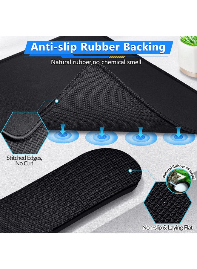 Gimars 3Pcs Memory Foam Keyboard Wrist Rest, Mouse Pad Wrist Support for Easy Typing Pain Relief, Ergonomic, Comfortable Keyboard Mouse Pad Set for Computer, Laptop, Home & Office - Image 5