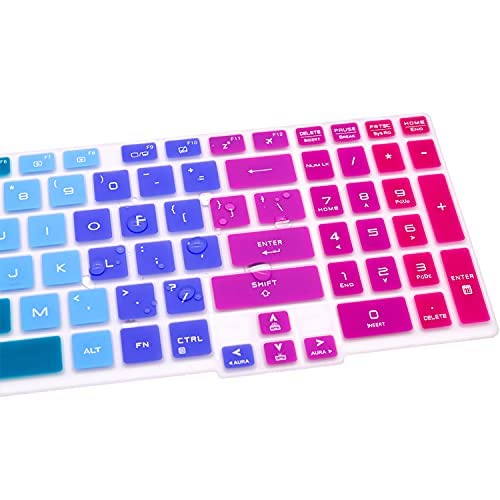 RAYA Silicone Keyboard Cover for 2021 ASUS TUF Gaming A15 F15 15.6inch & 2021 ASUS TUF Gaming A17 F17 17.3inch Laptops (Multicolour) - Image 4