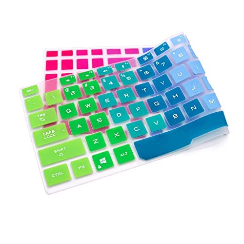 RAYA Silicone Keyboard Cover for 2021 ASUS TUF Gaming A15 F15 15.6inch & 2021 ASUS TUF Gaming A17 F17 17.3inch Laptops (Multicolour) - Image 5