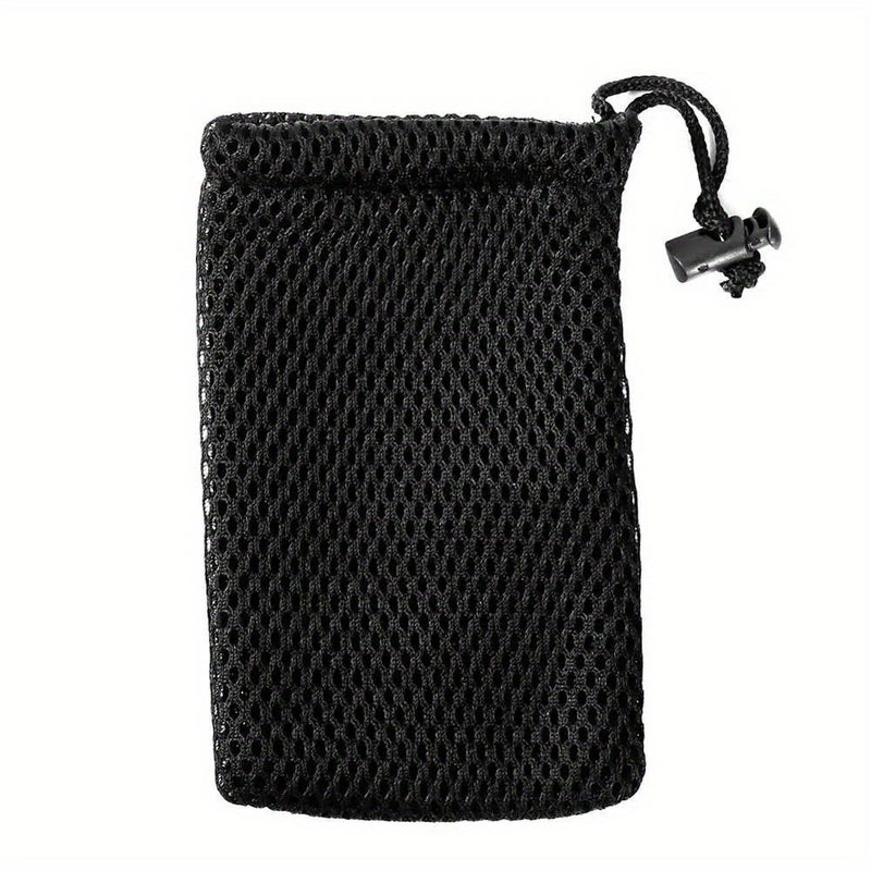 3pcs Multi Purpose Nylon Mesh Drawstring Travel Pouch for Electronics - Image 2