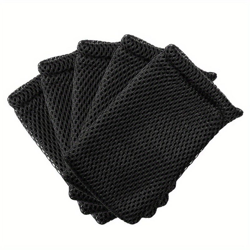 3pcs Multi Purpose Nylon Mesh Drawstring Travel Pouch for Electronics - Image 5