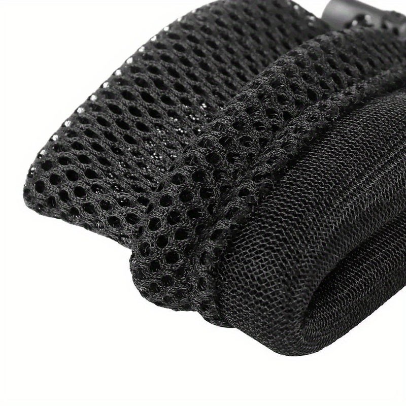 3pcs Multi Purpose Nylon Mesh Drawstring Travel Pouch for Electronics - Image 3