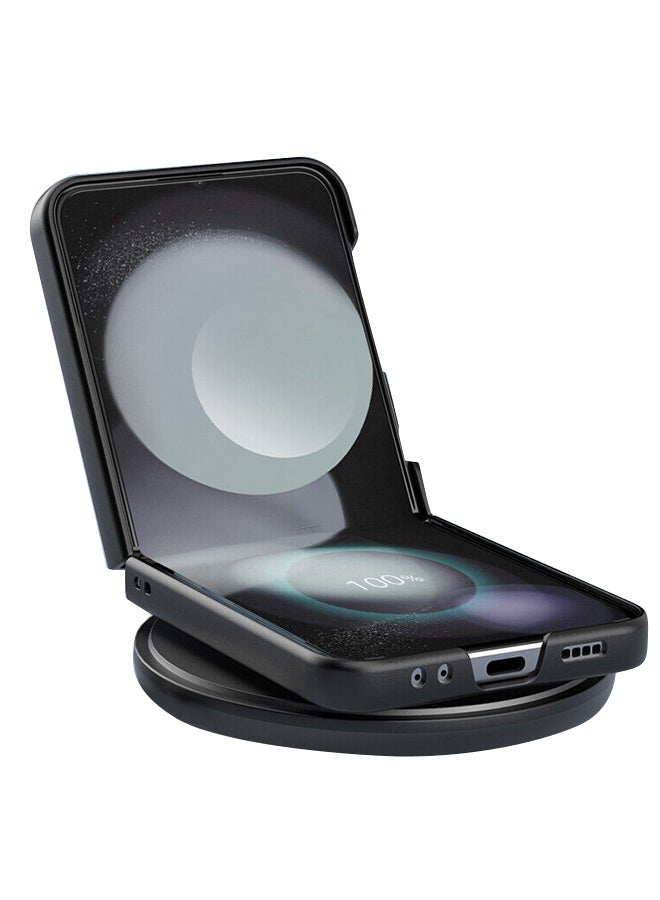 Tolwak Samsung Galaxy Z Flip6 Protective Case Cover Heart Moon - Image 2