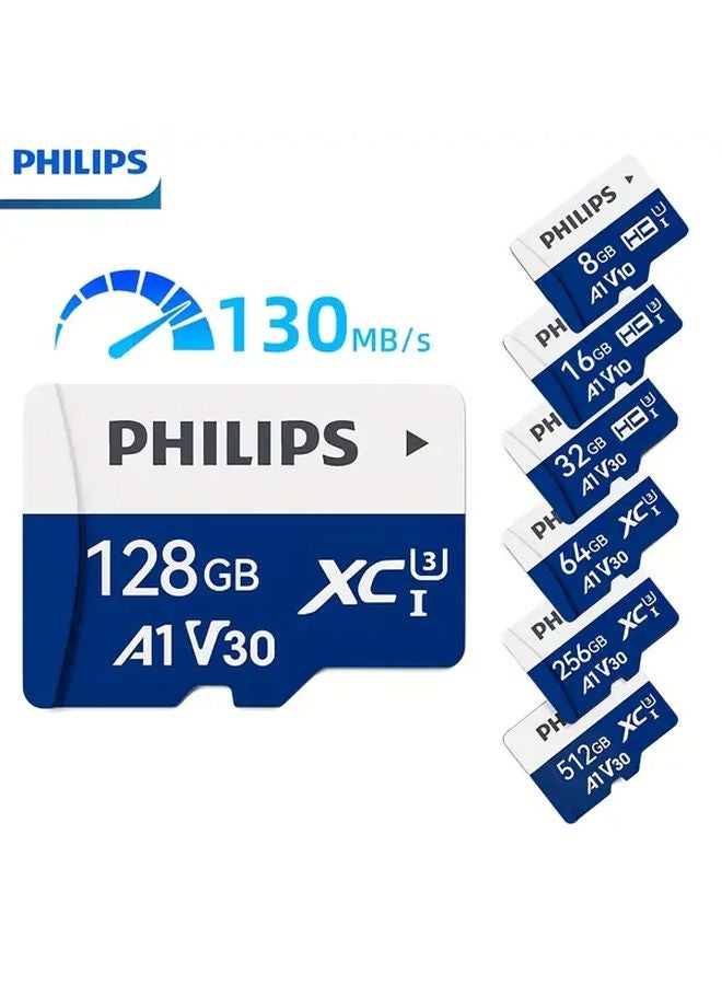 Philips 512GB Micro SD Card 130MB S UHS I V30 Class 10 For 4K Recording Cameras Drones - Image 2