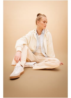 DeFacto Woman Oversize Fit Hooded Long Sleeve Knitted Cardigan  - Image 5