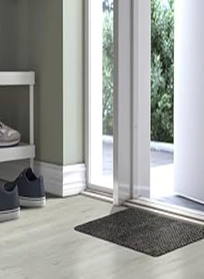 FRIKTION Door Mat, Grey, 38x58 cm 