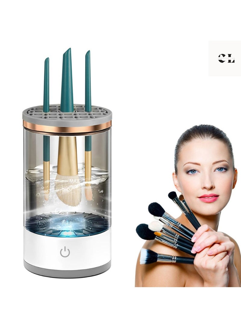 CREATIVE LIFE Instant Clean Portable USB Electric Makeup Brush Spinner - Fast Cleaning for All Size Beauty Brushes - Image 4
