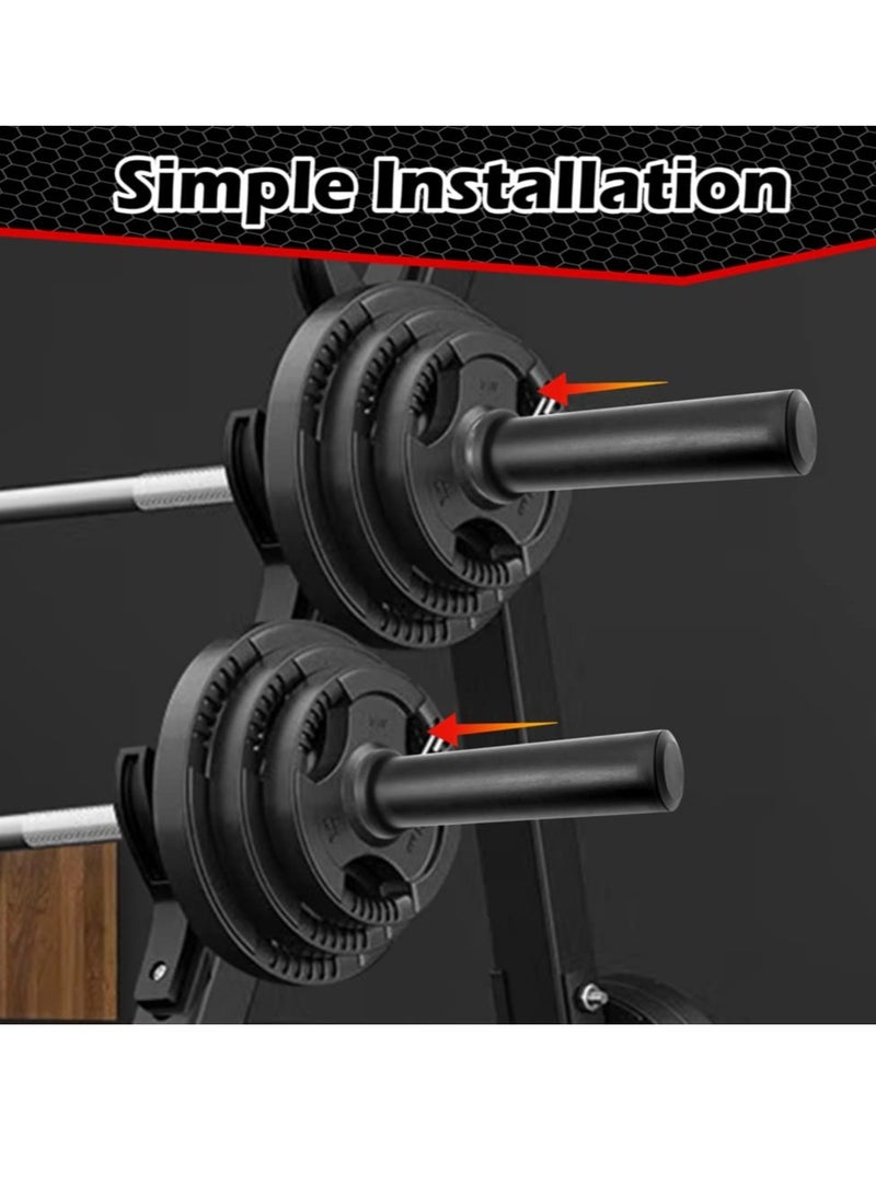 Generic 2PCS Adapter Sleeve Converts 1" Standard Weight Plate Posts to 2" Weight Plate Posts Heavy Duty Nylon and Removable end Cap - Image 5