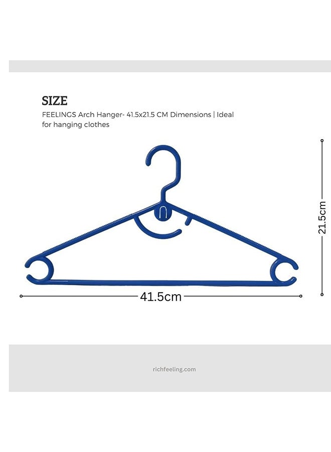 Feelings Plastic Hanger Arch 18Pcs Set (Blue)  - Image 2