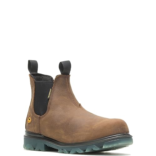 Wolverine Men's I-90 Waterproof Composite-Toe Romeo Slip-On Boot, Sudan Brown, 10.5 Extra Wide US - Image 2
