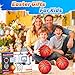 GIGILLI Indoor Basketball Hoop for Kids Adjustable Height Basketball Hoop Over The Door with LED LightScoreboard3 Balls Mini Basketball Hoop Easter Birthday Gifts for Boy Girls Ages 4 5 6 7 8 9 10 11 12 - Image 4