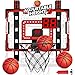 GIGILLI Indoor Basketball Hoop for Kids Adjustable Height Basketball Hoop Over The Door with LED LightScoreboard3 Balls Mini Basketball Hoop Easter Birthday Gifts for Boy Girls Ages 4 5 6 7 8 9 10 11 12 - Image 2