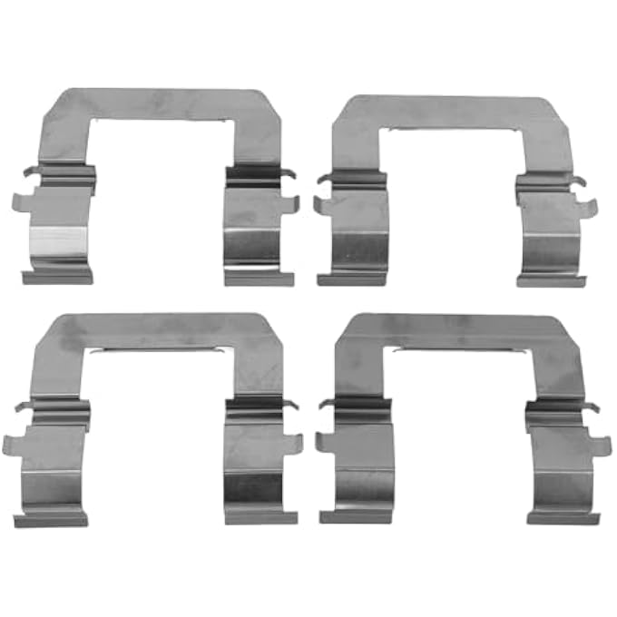 rayihni KIMISS Front Brake Pad Clips BPF1776A Brake Pad Fitting Clip ABS Metal Front Left Right Brake Pad Shim Clip for VAUXHALL INSIGNIA 20082015 - Image 1