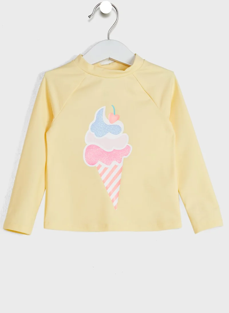 Marks & Spencer Kids 2 Piece Ice Cream Swim Set