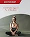 Hurmoya Back Brace Posture Corrector for Women and Men Lower and Upper Back Pain Relief Shoulder Straightener and Adjustable Full Back and Lumbar Support - Image 4