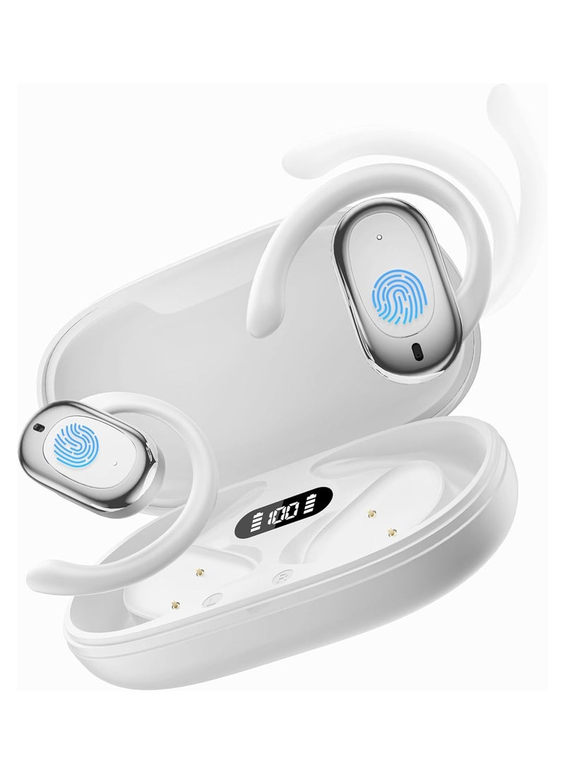 lekikpo AI Translator Earbuds, Language Translator Earphone 3-in-1 Real-Time Translation Device TWS 144 Languages & 8 Offline iOS & Android Perfect (White)  - Image 1