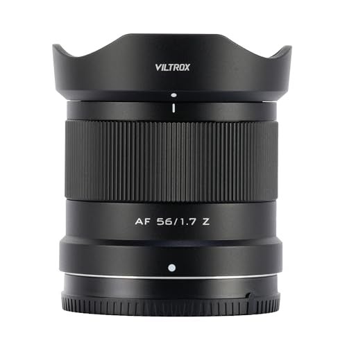 VILTROX 56mm f17 for Nikon Z Mount Lens 56mm F17 Z Autofocus Large Aperture Portrait APSC Lens Compatible with Nikon ZFC Z30 Z50 Z5 Z6 Z6II Z7 Z7II Z8 Z9 - Image 1