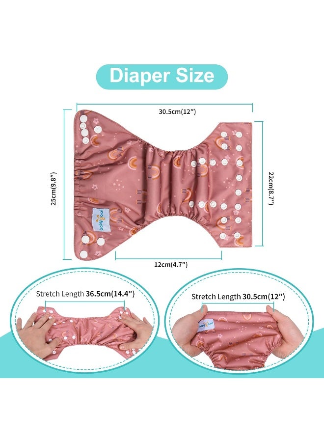 babygoal Newborn Cloth Diapers Pack of 13 - Image 3