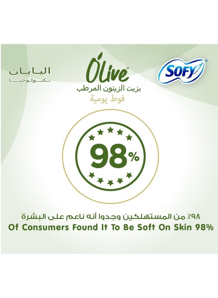 Sofy Olive Pantyliner Large 175mm 38 Pcs - Image 2