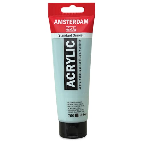 Amsterdam Standard Series Acrylic Bluish Grey Light 120 ml Tube - Image 1