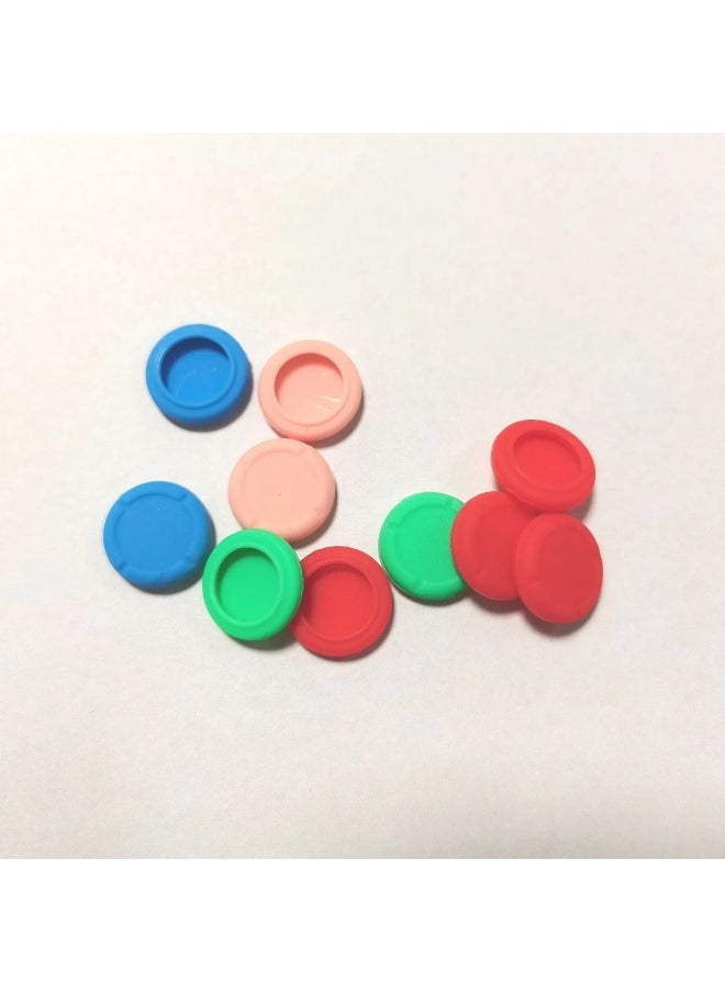 Generic Ns Joystick Replacement Cap For Switch Silicone Cap Oled Joystick Repair Replacement Accessories In Stock-Product Color:Type A Pink Claw With White Background  - Image 2