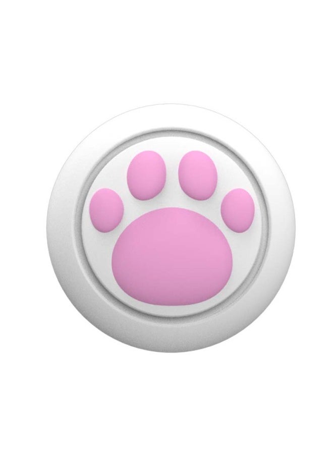 Generic Ns Joystick Replacement Cap For Switch Silicone Cap Oled Joystick Repair Replacement Accessories In Stock-Product Color:Type A Pink Claw With White Background  - Image 1