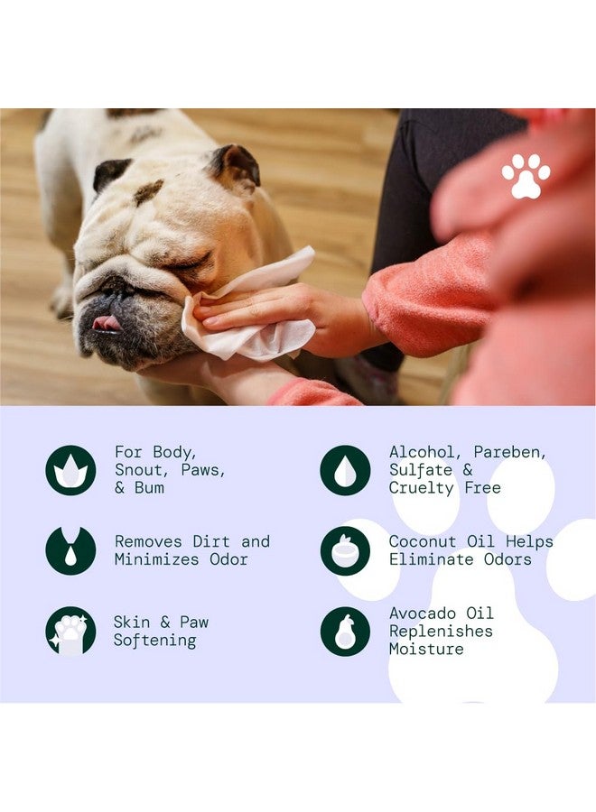 alo Al?H Hypoallergenic | AllNatural | MultiPurpose Pet Wipes. Lavender + Wild Mint 50Ct Wipes - Image 5