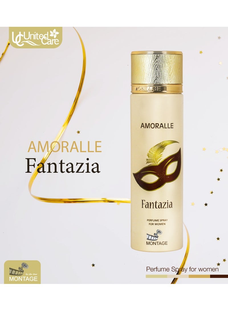 montage Amoralle Fantazia Perfume Spray For Women 200 ML  - Image 1