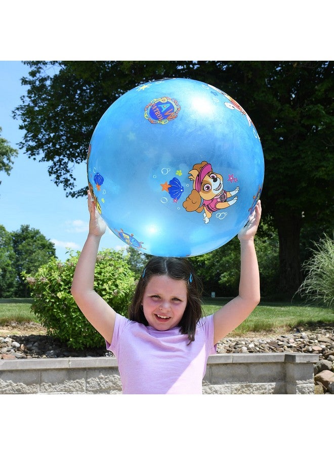 Hedstrom 20 Inch Super Bouncing Ball With Pump Paw Patrol - Image 5