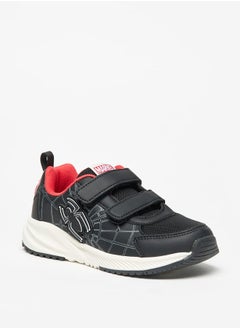 MARVEL Marvel Spider-Man Print Sneakers with Hook and Loop Closure  - Image 1