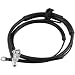 ZDKK Negative Battery Terminal Cable Assembly 22846471 for Chevrolet Silverado 20072014 Suburban GMC Yukon Cadillac Escalade Models 3Pin M6x10 Thread Direct Replaces 22846471 20967455 - Image 2