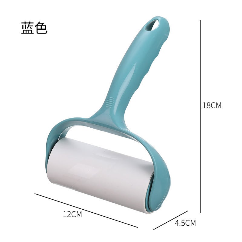 Hair Sticker Roller Tearable Dust Sticking Paper Roller Brush Absorbing Hair Dressing Brush Clothes Felt Hair Roller Replacement Roll Paper - Image 1