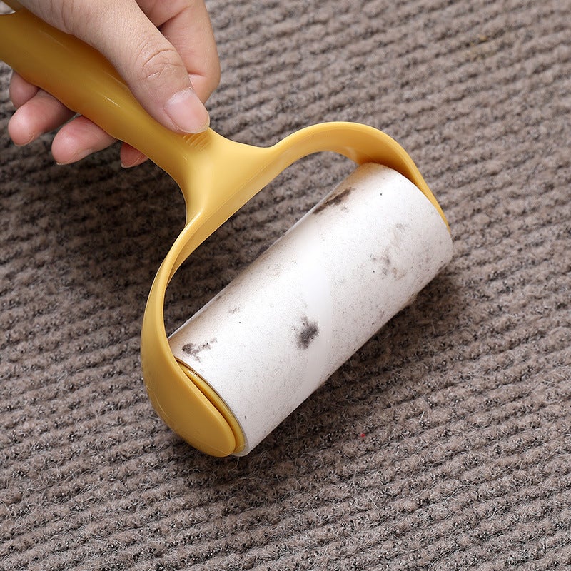 Hair Sticker Roller Tearable Dust Sticking Paper Roller Brush Absorbing Hair Dressing Brush Clothes Felt Hair Roller Replacement Roll Paper - Image 3