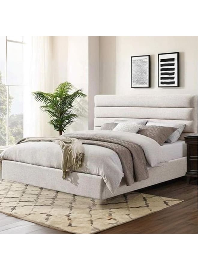 Joints سرير مفرد أوف وايت 120×120×195 سم