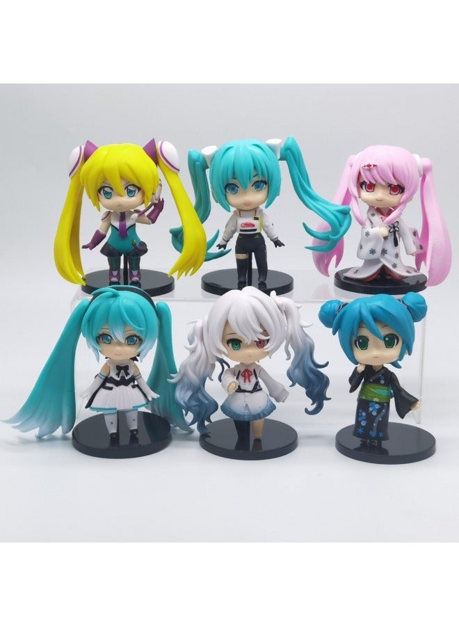 عام هاتسوني ميكو نموذج حرف سطح المكتب الديكور نموذج لعبة عيد ميلاد حزب جمع الديكور هدية للعائلة والأصدقاء - Image 1