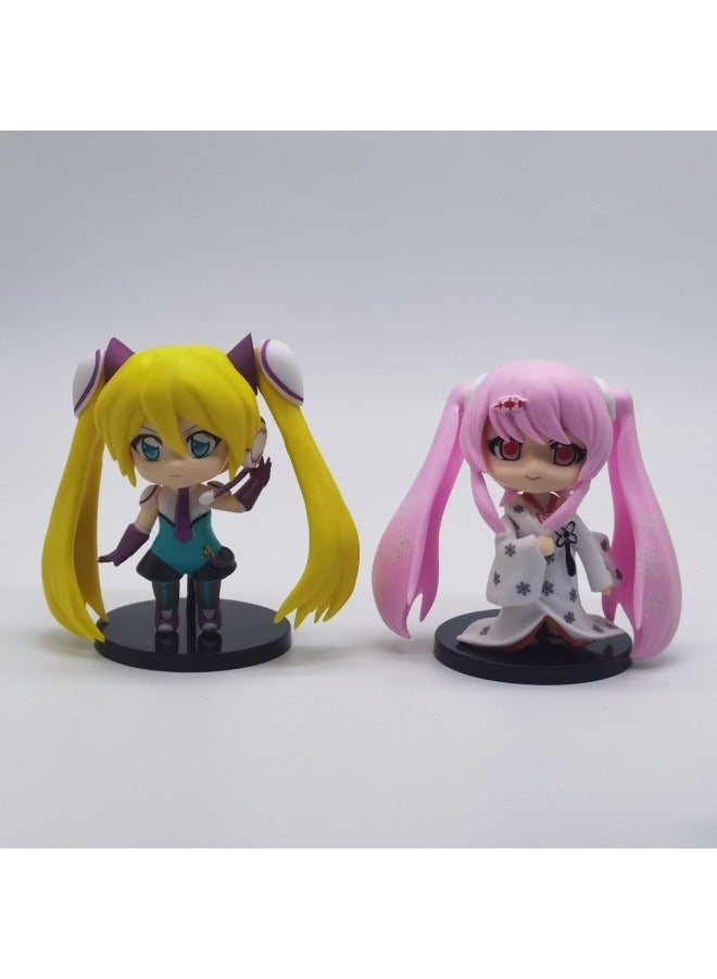 عام هاتسوني ميكو نموذج حرف سطح المكتب الديكور نموذج لعبة عيد ميلاد حزب جمع الديكور هدية للعائلة والأصدقاء - Image 4