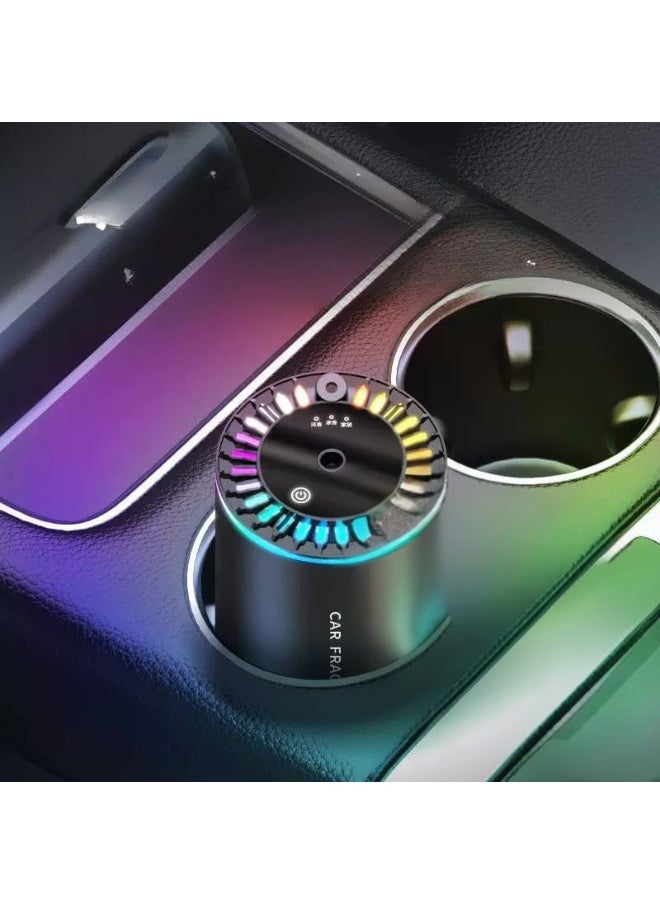 Generic Car Air Freshener with LED Lights, 3-Level Adjustable Fragrance, Car Diffuser Humidifier Aromatherapy Essential Oil Diffuser - USB Cool Mist Mini Portable for Car, Home, Office, Bedroom  - Image 5