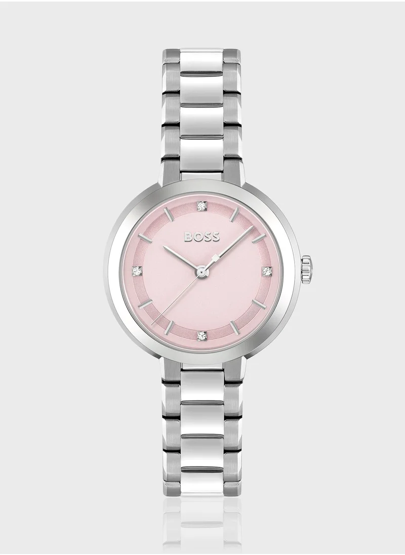 BOSS Steel Strap Analog Watch